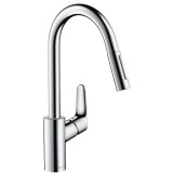 Hansgrohe Focus 240 М41 смесител с изтеглящ  душ, 2 струи 1 31815000
