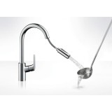 Hansgrohe Focus 240 М41 смесител с изтеглящ  душ, 2 струи 2 31815000
