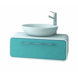 Arvipo Oval долен шкаф с чекмедже 80см цвят по RAL arvipo_oval_dolen80_cviat