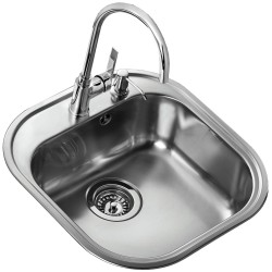 TEKA Tekaway Stylo 1C + Inca висок хром, Комплект мивка + смесител М.110