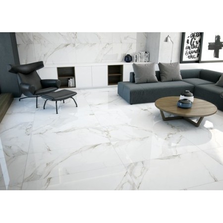 Calacatta Full Lappato 60x120 имитация на мрамор