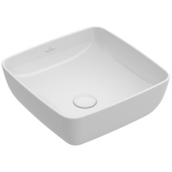 Villeroy & Boch Artis  41х41 мивка върху плот, бял гланц 41784101