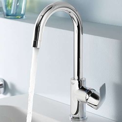 GROHE Eurosmart висок смесител за мивка с изпразнител ПРОМО 23537002