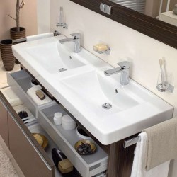 Villeroy & Boch Architectura двойна  мивка  130х48.5 см  61311301