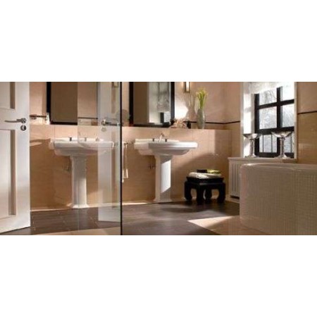 Villeroy & Boch Hommag ъглова мивка за вграждане с размери 650х530 mm