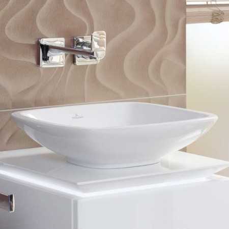 Villeroy & Boch Loop & Friends 38х38 см мивка върху плот
