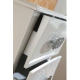 Колона PVC ретро с шест чекмеджета 1 ICP 4614 W