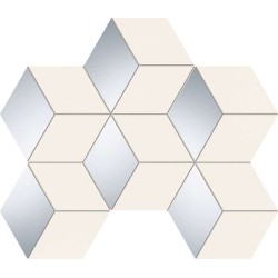 Мозайка Senza White Hex 29.8x22.1
