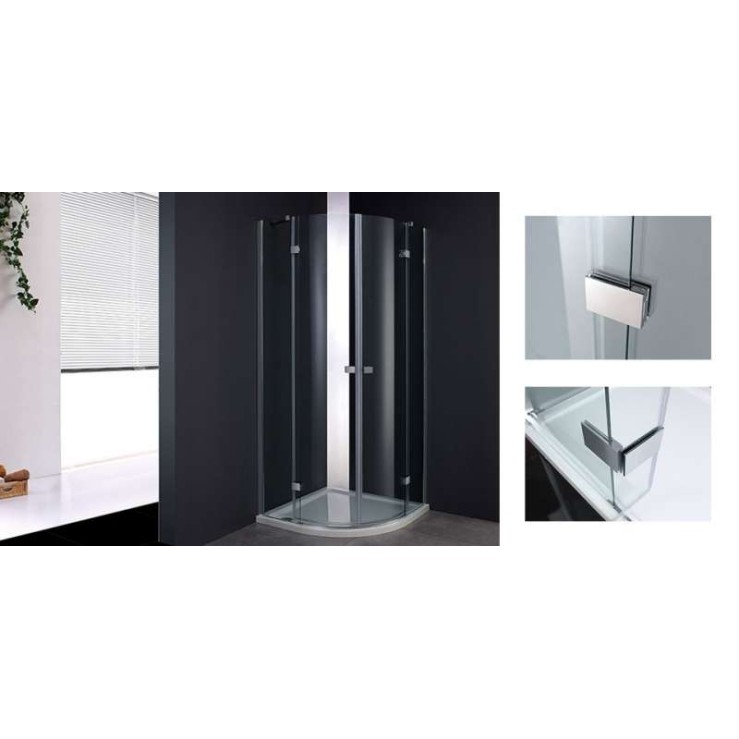 Овална душ кабина Wellis Arno 90x90 WC00402