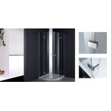 Овална душ кабина Wellis Arno 90x90 1 WC00402