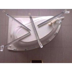 Метална опора за асиметрични вани  GDSSANL2100