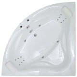 Wellis Scala E-Drive™ хидромасажна ъглова вана 150x150 см 3 WK00018-5