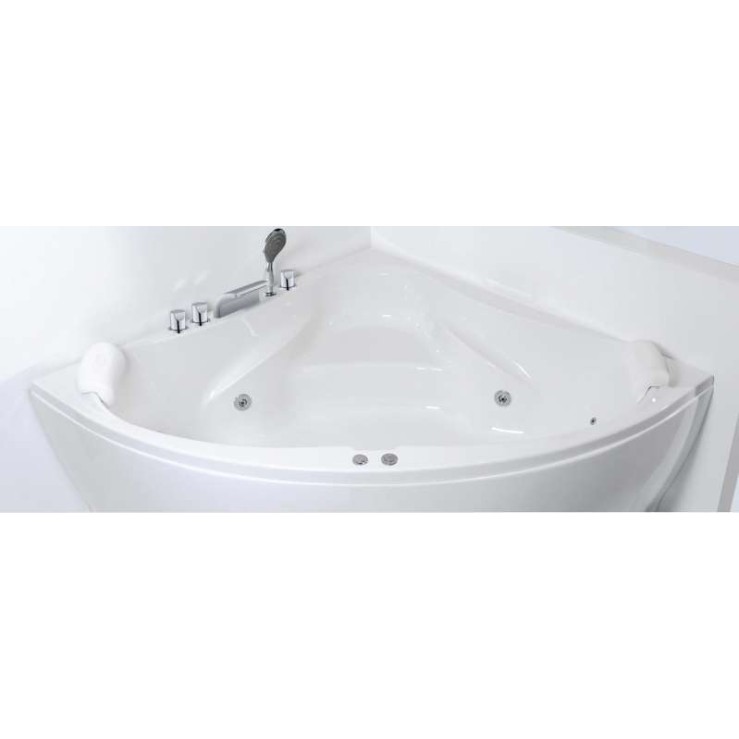 Wellis Scala E-Drive™ хидромасажна ъглова вана 150x150 см WK00018-5