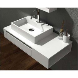 Шкаф за баня  iStone Solid Surface 100x50  gdsicc 10020