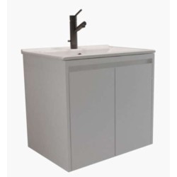 Beranjena/Various долен  55см с врати, мивка Linea AR 055 F2