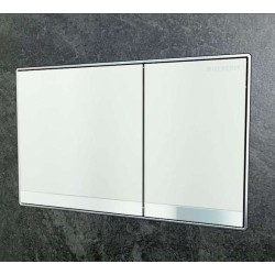 Активатор Geberit Sigma 60 за WC бяло стъкло 115.640.SI.1