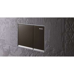 Активатор Geberit Sigma 60 за WC тъмно кафяво стъкло 115.640.SQ.1