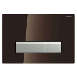 Geberit Sigma 40 активатор за WC тъмно кафяво стъкло 115.600.SQ.1