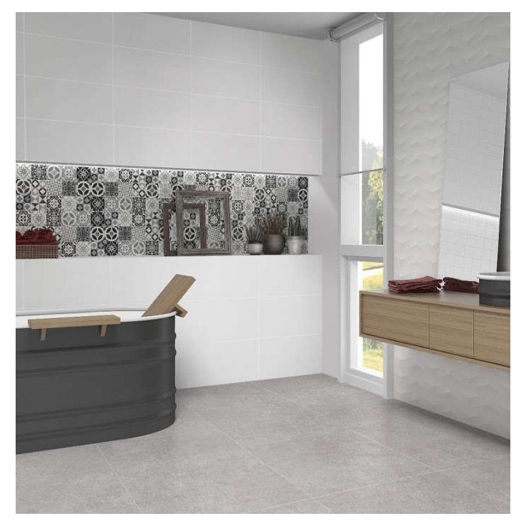 White Luxe 30x60 плочки за баня white_luxe_30x60