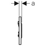 Пневматичен активатор за писоар Type 10 5 116.015.КN.1
