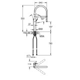 Grohe Essence професионален, изтеглащ чучур, ПРОМО 1 30294000