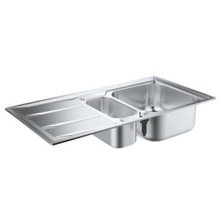 Grohe К400 двойна неръждаема мивка с отцедник 31567SD0