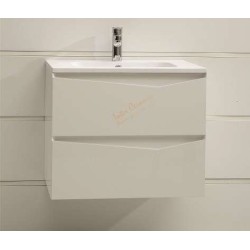 Долен Krista PVC, окачен с мивка от смола d_6556 W