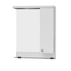Шкаф Athena горен 55см PVC, огледало и LED осветление AT5501UNM