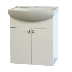 Долен PM 55см PVC с мивка, конзолен PMC5501N