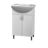 Долен Sofia Lux 55см PVC с мивка, стоящ 1 PW5501S