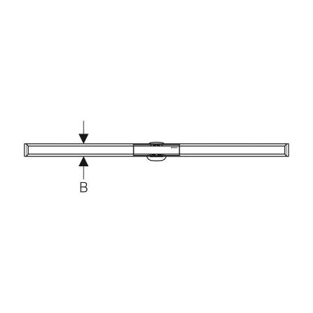 Geberit душ канал CleanLine 20