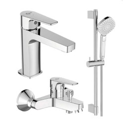 Промо Ideal Standard Esla 3 в 1(смесители мивка, вана/душ, душ комплект) ПРОМО BC264AA