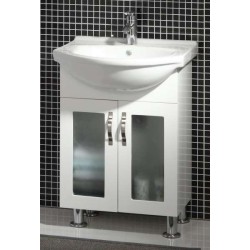 Долен PVC шкаф Mizia Mini 60 см с порцеланова мивка gds_pvc_ICP085/60