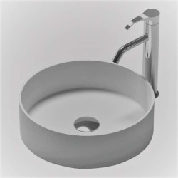 Мивка за плот D38х11см от iStone gds_ICB38334W