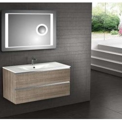 Огледало с  "Touch screen" , LED осветление 80х60сm + козметично огледало gds_ICL1596