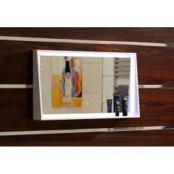 Огледало с LED осветление, touch screen, PVC рамка 80х45сm, gds_ICMC1080-45