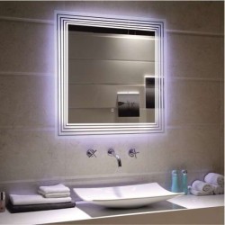 Огледало за баня с LED осветление, touch screen 80х80см gds_ICL1496									