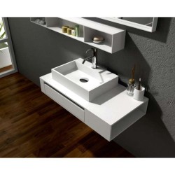Мивка за плот 60 см от iStone, бяла gds_ICB 4611