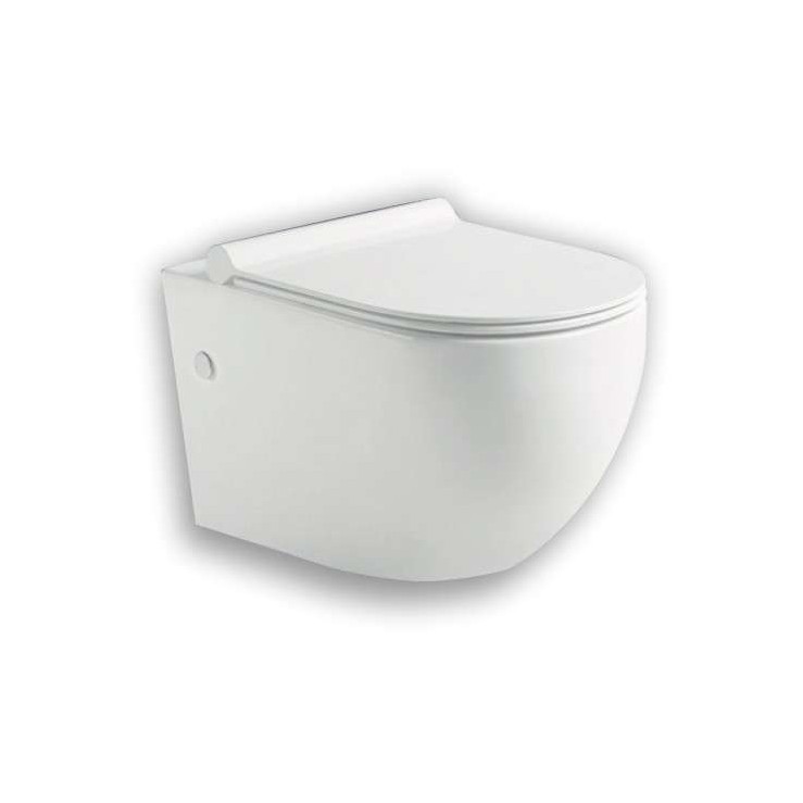 Конзолна тоалетна чиния SLIM SEAT 55х37х37 см, бяла gds_ICC 3755 SLIM SEAT