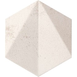 Декор Free Space HEX White STR 11x12,5