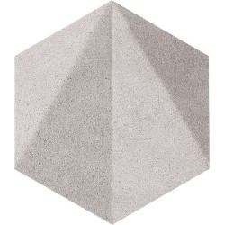 Декор Free Space HEX Grey STR 11x12,5