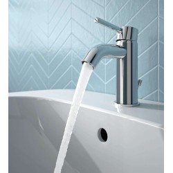 Ideal Standard Ceraline стоящ смесител за мивка с изпразнител BC193