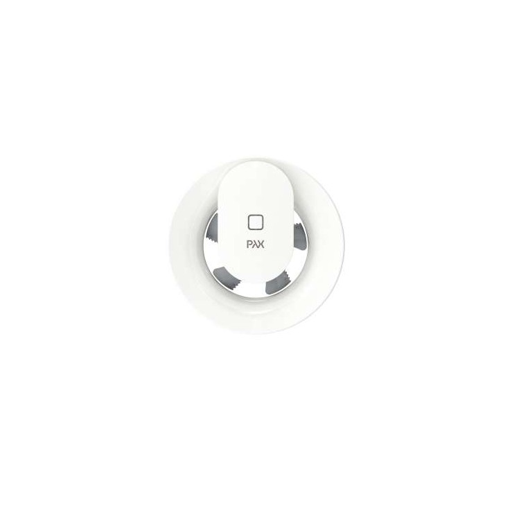 Смарт вентилатор за баня Pax Norte с дистанционно Bluetooth управление, бял 1560-1
