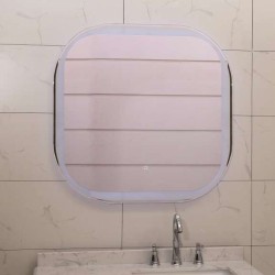 Огледало за баня Karlie с LED осветление, touch screen 80х80см gds_ICL1523					