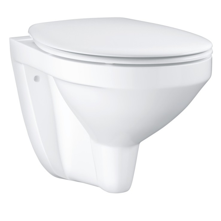 Grohe Bau Ceramic конзолна тоалетна чиния с тънък капак 39497000