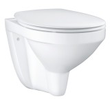 Grohe Bau Ceramic конзолна тоалетна чиния с тънък капак 2 39497000