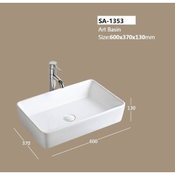 Мивка 60х37 см за плот GDSSA 1353ES