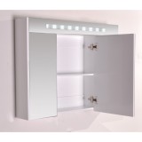 Огледален горен шкаф 90 см, LED осветление 2 gds_ICMC 904650up Led