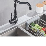 Смесител с ретро визия за кухня черен мат Retro Black 1 sen_kitch_retr_bla