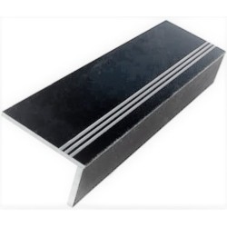 Гранитогрес Qua стъпало Ark Black 30х120 + чело Ark Black 17x120 gr_stch_qua_ark_black